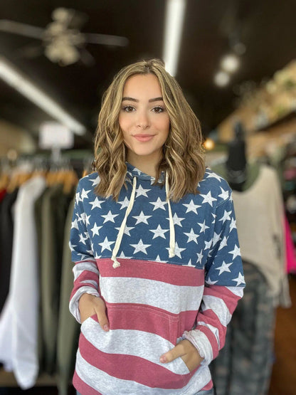 American Flag Hoodie