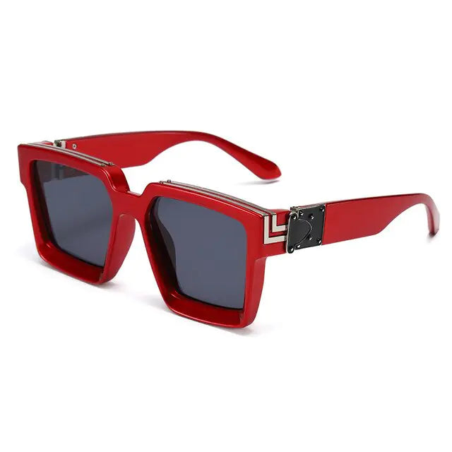 Europe And The United States Bounce Sunglasses Large Square Sunglasses